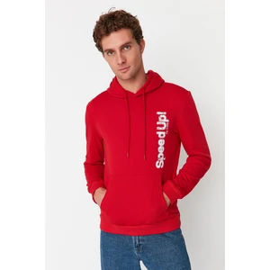 Trendyol Sweatshirt - Red - Regular fit