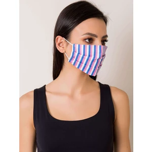 Protective mask with color stripes