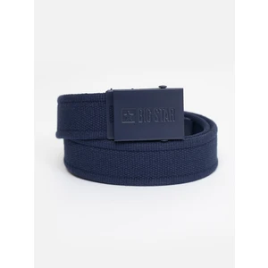 Big Star Man's Belt 240030 Navy Blue