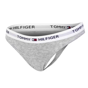 Tommy Hilfiger sivé tangá Thong Iconic