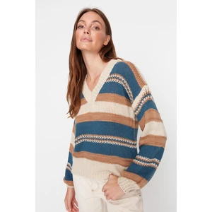 Trendyol Sweater - Beige - Regular fit