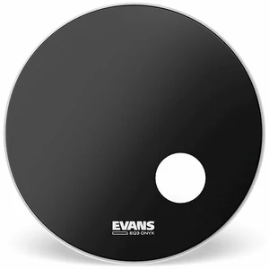 Evans BD24RONX Onyx Coated 24" Noir Peaux de résonance