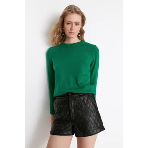 Trendyol Sweater - Green - Regular fit