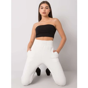 Ecru Ashland High Waist Sweatpants