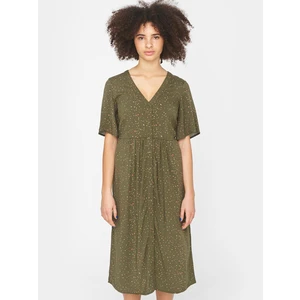 Khaki Patterned Dress Noisy May Fiona - Women