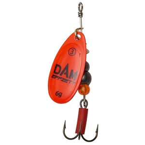 Dam třpytka effzett fluo spinner red - velikost 3 6 g