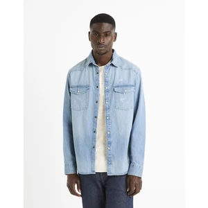 Celio Denim Shirt Dastroy - Men