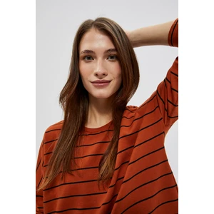 Striped Light Sweatshirt Moodo - orange