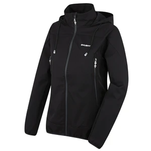 Husky Sonny L S, black Dámská softshell bunda