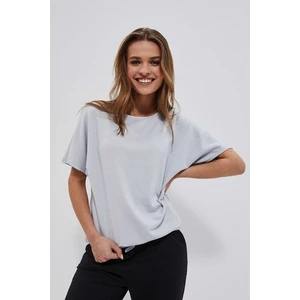 Moodo women's T-shirt - light gray