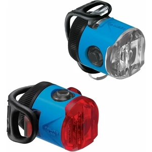 Lezyne Femto USB Drive Pair Blue Front 15 lm / Rear 5 lm Cyklistické světlo