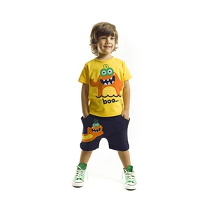 Denokids Lake Monster Shorts Set