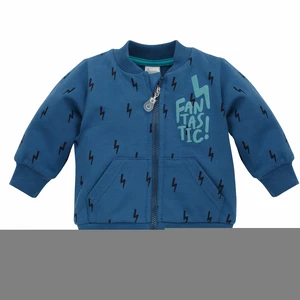 Pinokio Kids's Orange Flip Jacket Navy Blue