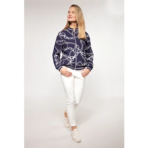 MONNARI Woman's Sweatshirts Chain Pattern Sweatshirt