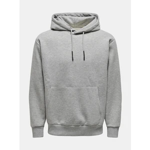 Grey Sweatshirt ONLY & SONS Ceres