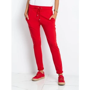 Pantaloni della tuta da donna  Fashionhunters Cotton