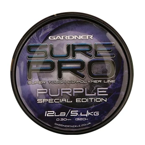 Gardner vlasec sure pro purple special edition fialová-priemer 0,35 mm / nosnosť 6,8 kg / návin 1030 m