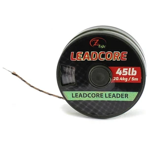 Zfish olovená šňúra leadcore leader 45 lb 5 m