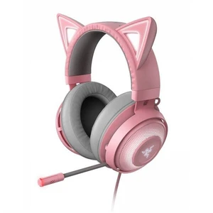 Herné slúchadlá Razer Kraken Kitty ružové