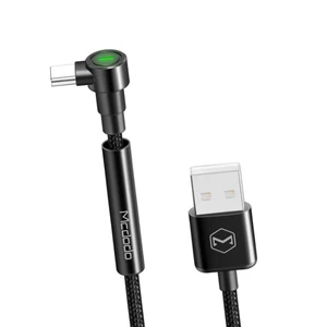 McDodo adatkábel állvánnyal - USB-C, Black