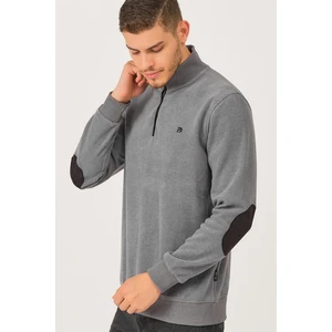 V1530 DEWBERRY DIO RISE MEN'S SWEATSHIRT-SMOKED