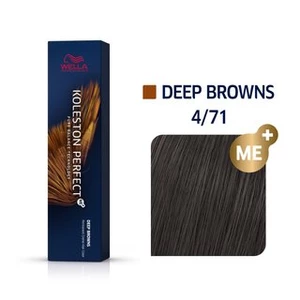 Wella Professionals Koleston Perfect Me+ Deep Browns profesjonalna permanentna farba do włosów 4/71 60 ml
