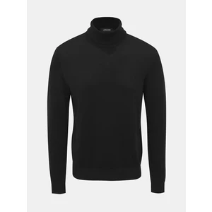 Čierny basic rolák Jack & Jones Emil