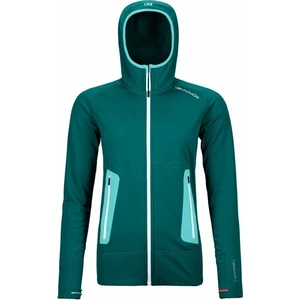 Ortovox Hanorace Fleece Light Hoody W Pacific Green S