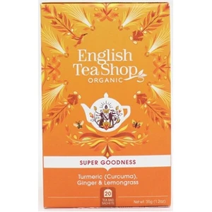 English Tea Shop Kurkuma, zázvor a citronová tráva 20 sáčků