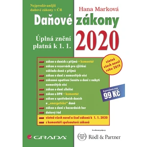 Daňové zákony 2020, Marková Hana