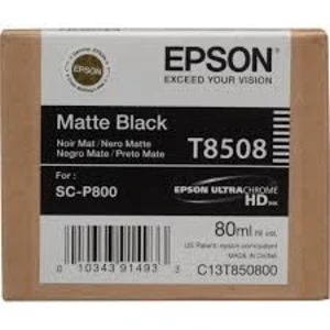 Epson T8508 matná černá (matt black) originální cartridge