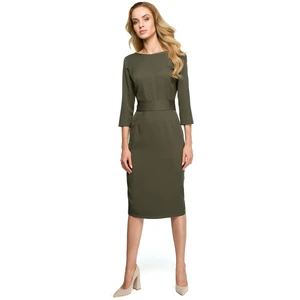 Stylove Woman's Dress S119 Khaki