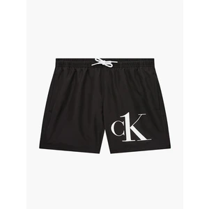 Calvin Klein černé chlapecké plavky Medium Drawstring - unisex