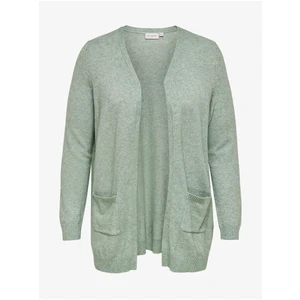 Light Green Cardigan ONLY CARMAKOMA Esly - Women