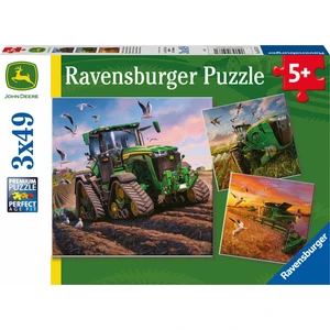 Ravensburger Puzzle Hlavní sezóna John Deere 3 x 49 dílů