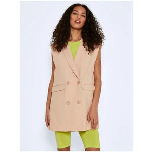 Beige Vest Noisy May Bridget - Women