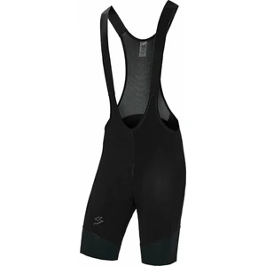 Spiuk Helios Bib Shorts Black XL Nadrág kerékpározáshoz