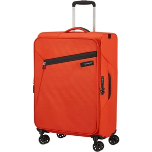 Samsonite Látkový cestovní kufr Litebeam EXP M 67/73 l - oranžová