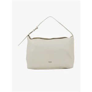 Béžová dámska kabelka Calvin Klein Elevated Soft Shoulder Bag