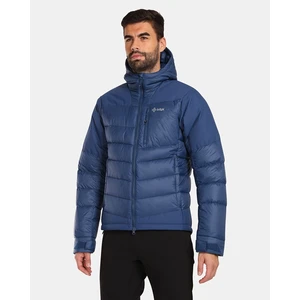 Men's down jacket Kilpi GUUS-M Dark blue