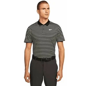 Nike Dri-Fit Victory Mens Striped Golf Black/White 2XL Tricou polo