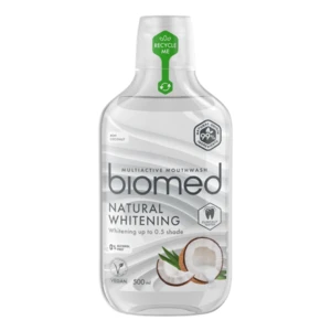 Biomed Natural Whitening ústna voda 500 ml