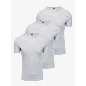 Ombre BASIC 3-pack cotton t-shirt set