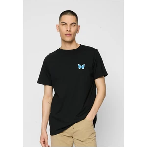 Black Winter T-Shirt Butterfly