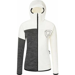 Rock Experience Kobra FZ Woman Fleece Marshmallow/Grey Melange XL Sweat à capuche outdoor