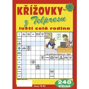 Křížovky z Telpresu luští celá rodina - 248 křížovek 1/2019