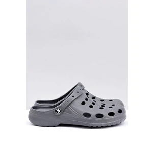 Men's Slides Sandals Crocs Grey