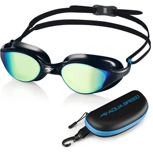 AQUA SPEED Unisex's Swimming Goggles Vortex Mirror  Pattern 07