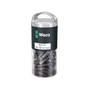 Wera 072446 Houževnaté bity 1/4" TX 10 867/1 Z TORX DIY (Balení 100 ks)