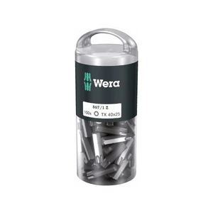 Wera 867/1 Z TORX® DIY 100 SiS 05072452001 bit Torx T 40 nástrojová ocel legované, vysoko pevné D 6.3 100 ks